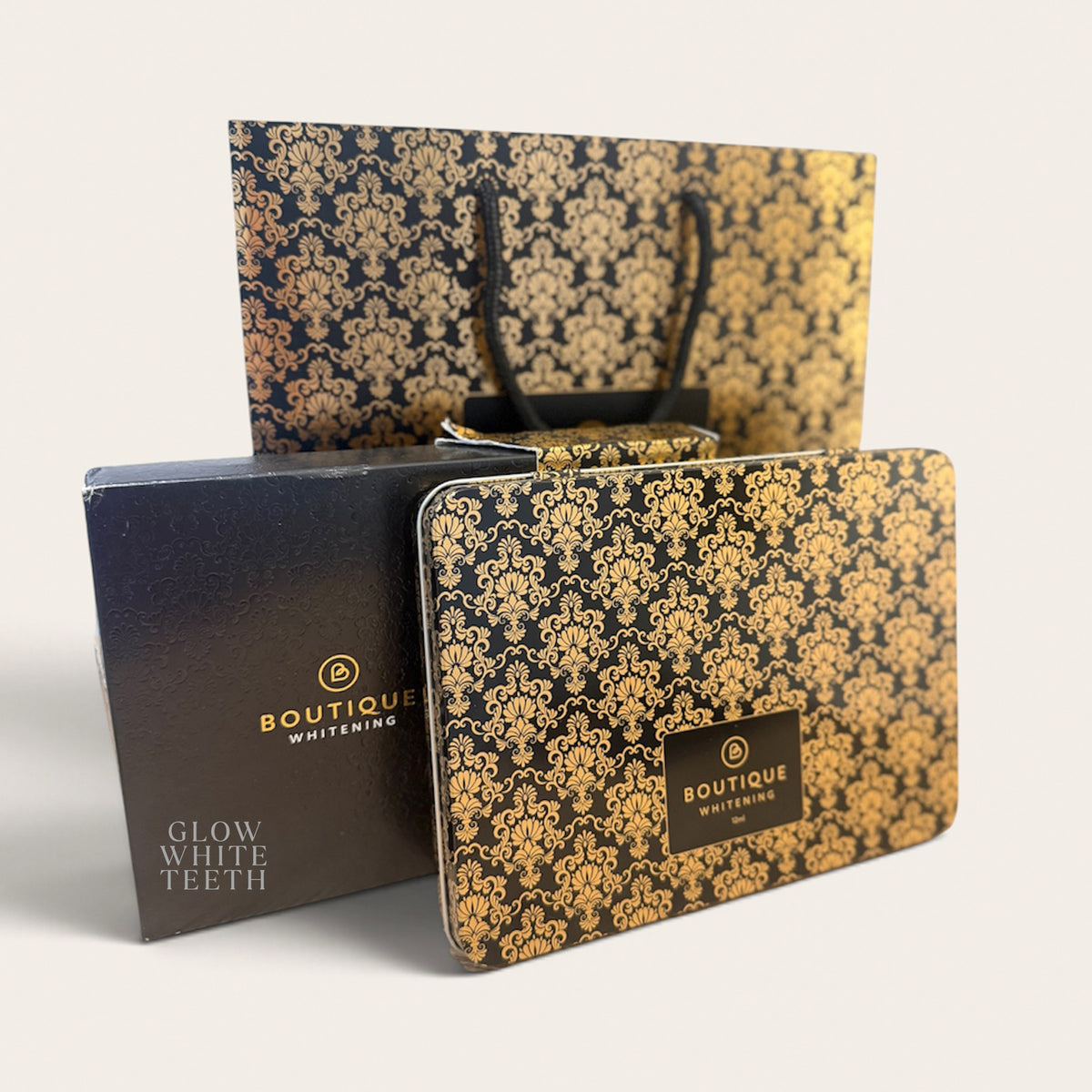 Gift Set Tin of 4 Boutique Whitening Gels, 16% Night